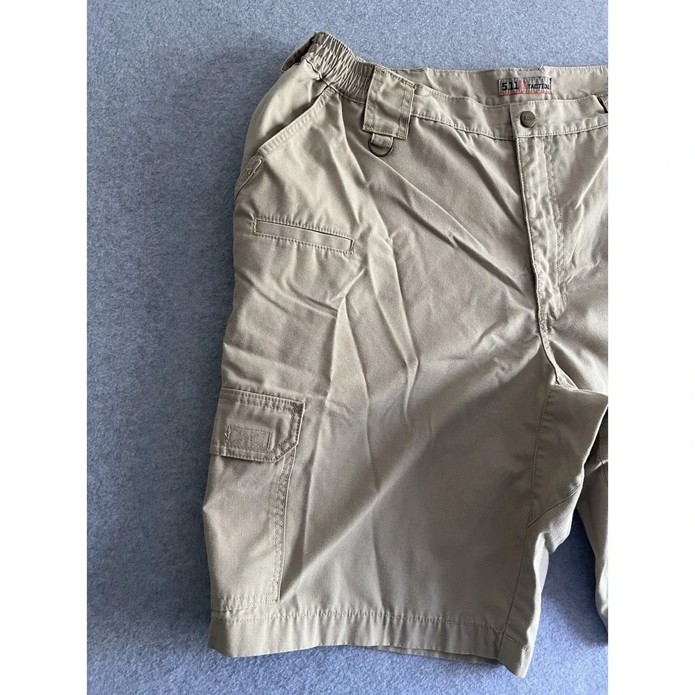 5.11 Tactical Shorts Men 40 Taclite Pro Ripstop Khaki Cargo Utility Work Outdoor